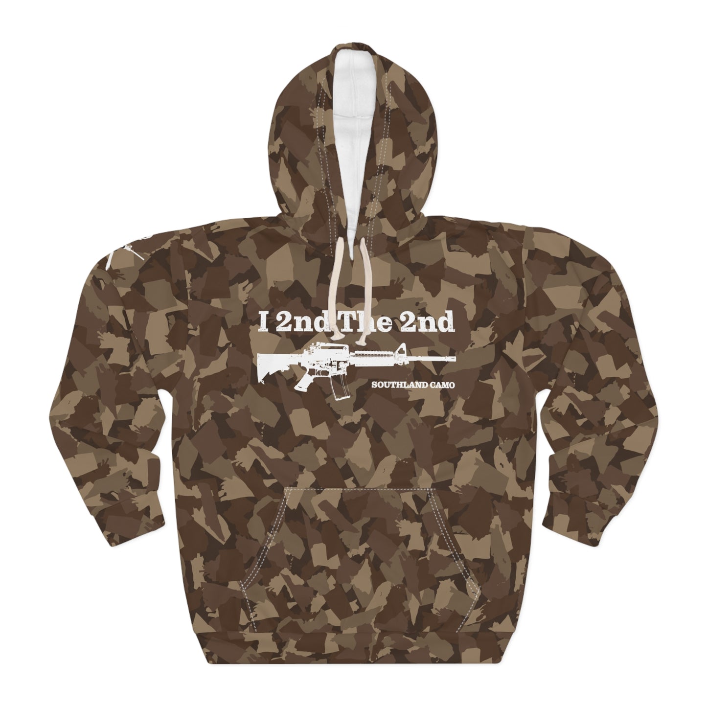 THE 2ND Brown Southland Camo - Pullover Hoodie