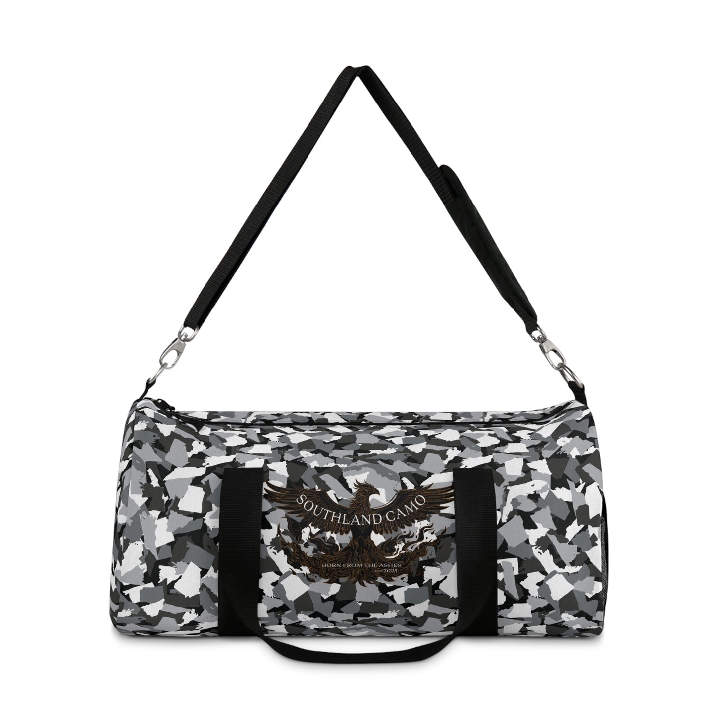Grey Duffel Bag