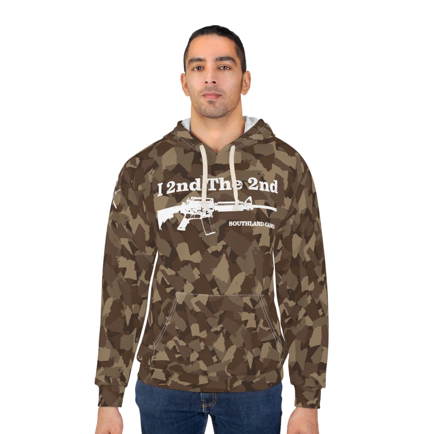 THE 2ND Brown Southland Camo - Pullover Hoodie