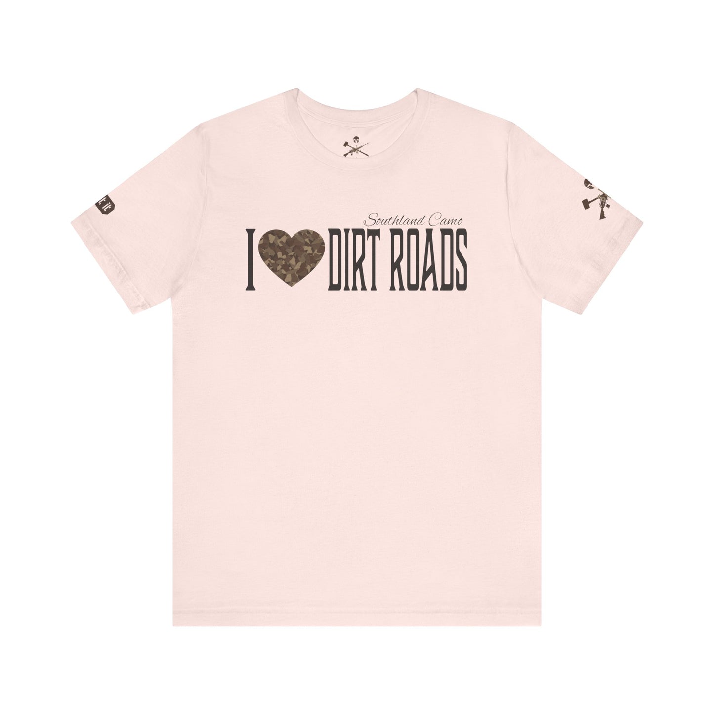I heart dirt roads Unisex Jersey T-Shirt