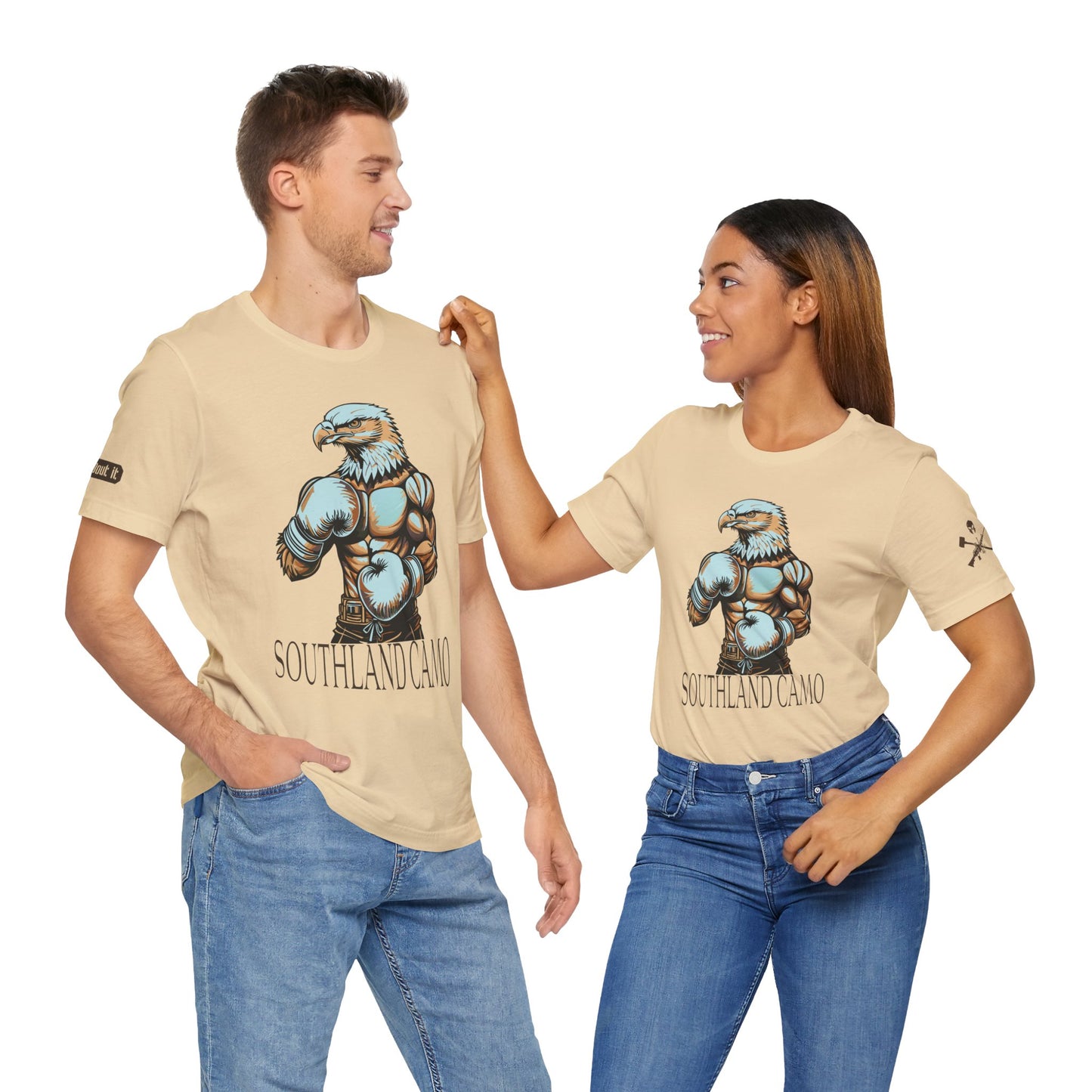 Fighting Eagle Unisex Jersey T-Shirt