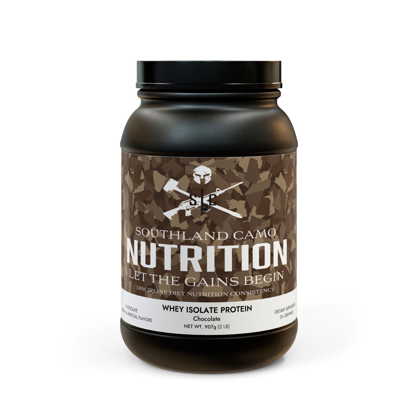 Whey Isolate Protein Supplement (907g, 2lb)