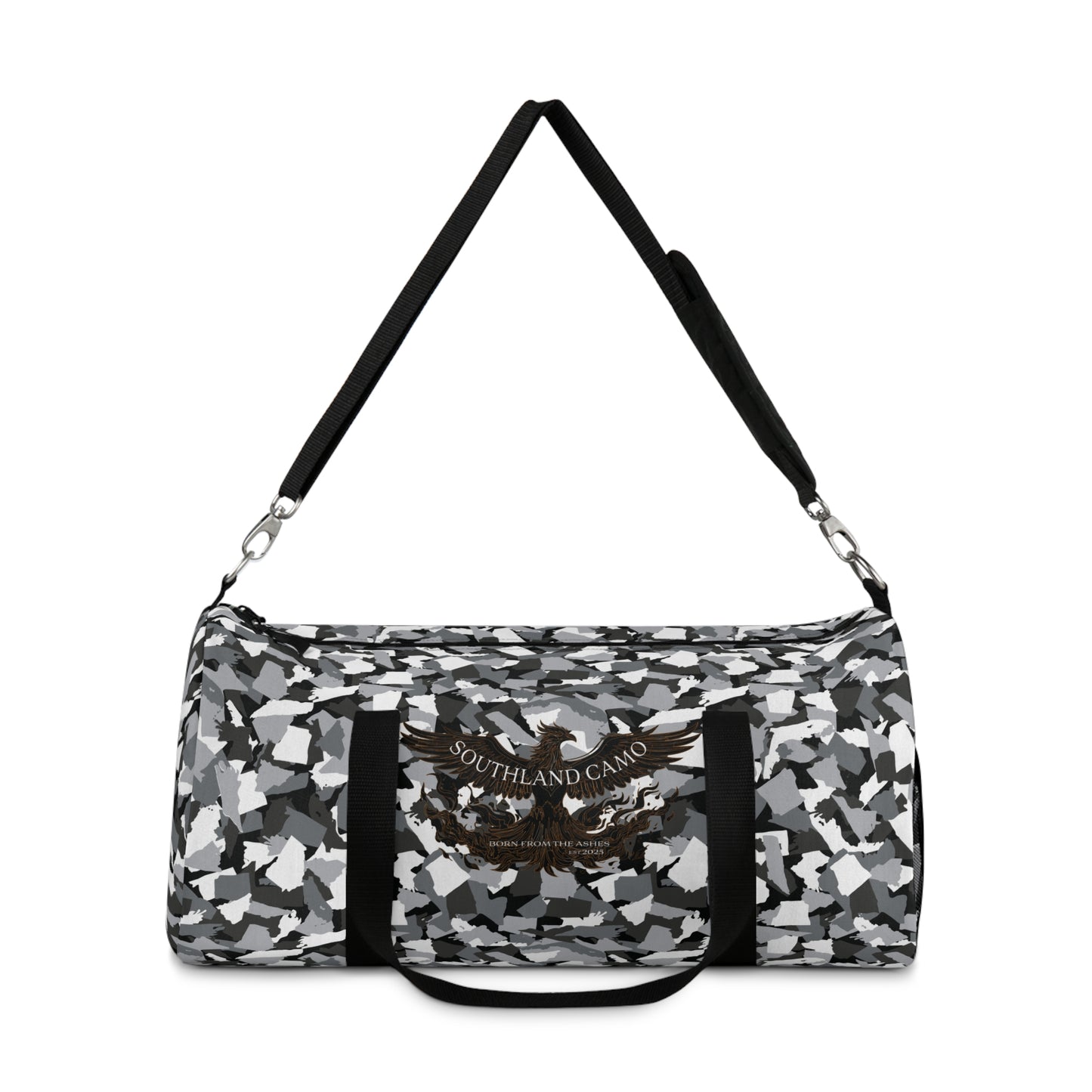 Grey Duffel Bag