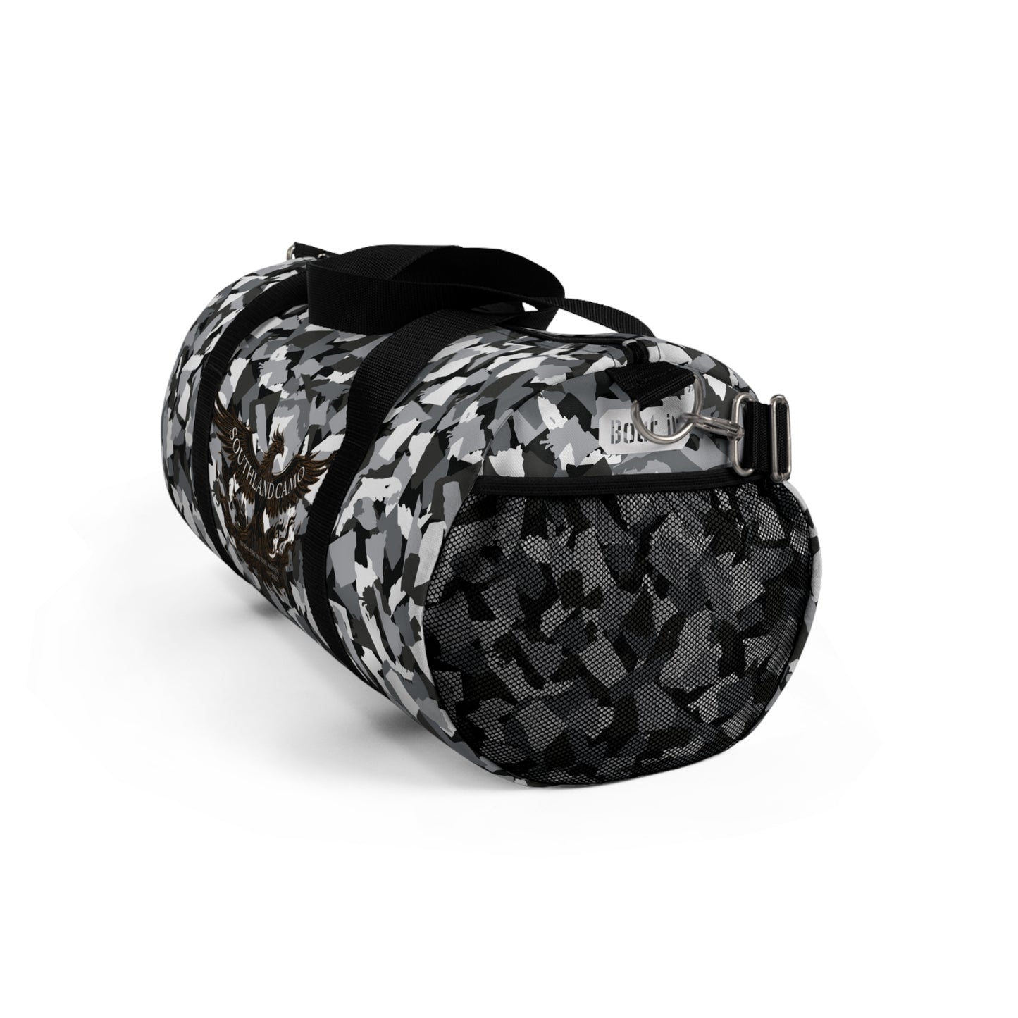 Grey Duffel Bag