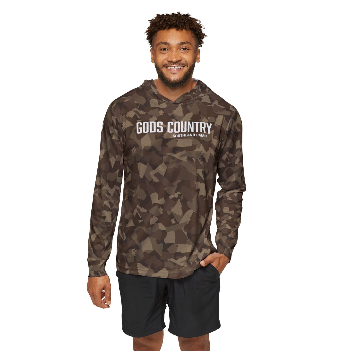 Gods Country Brown Southland Camo - Warmup Hoodie