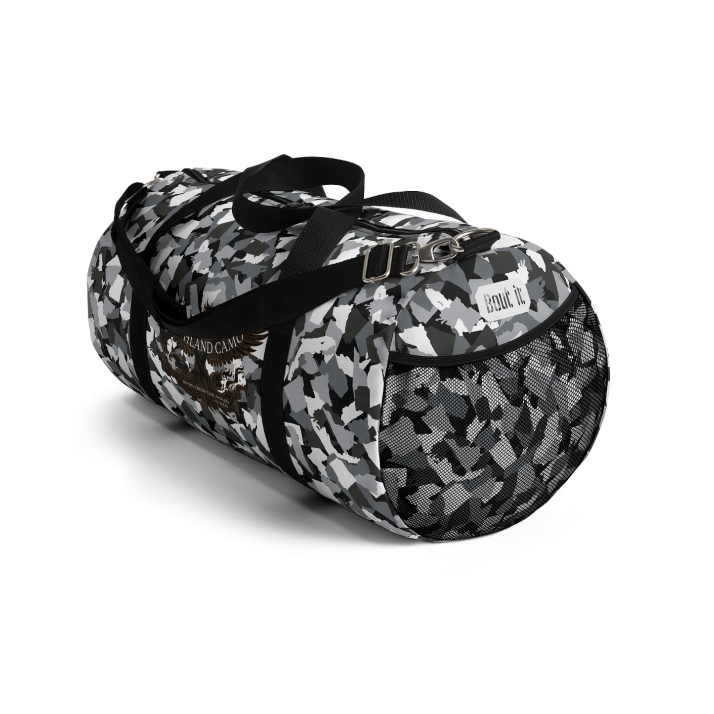 Grey Duffel Bag