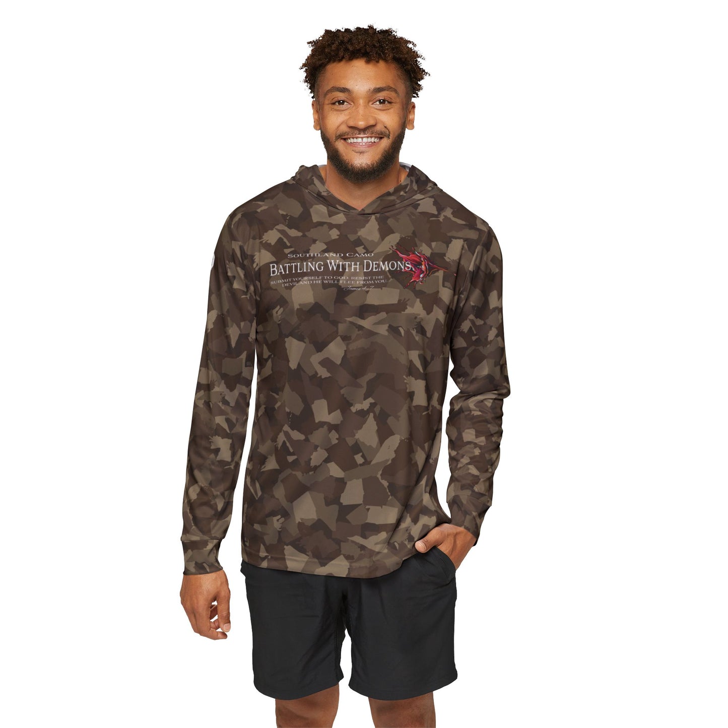 Battling Demons Brown Southland Camo - Warmup Hoodie