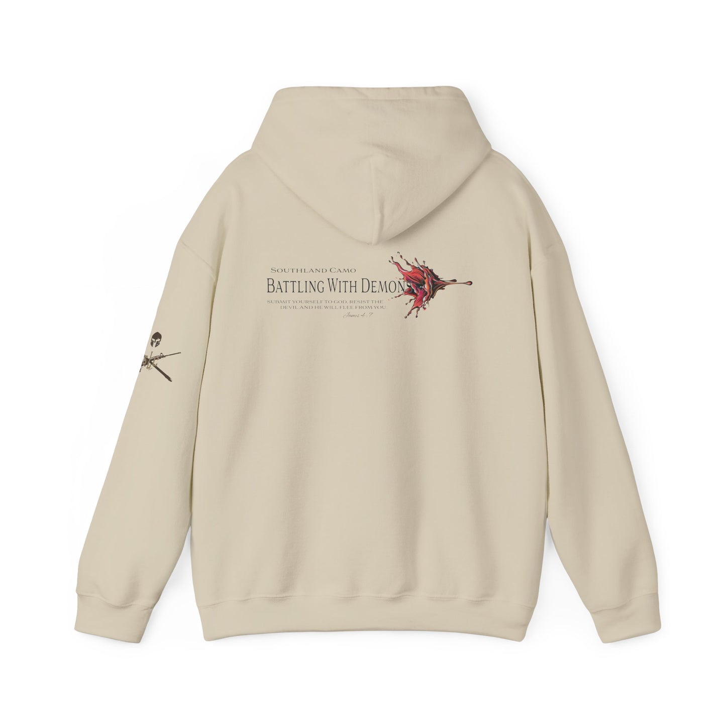 Battling Demons - Hooded Sweatshirt