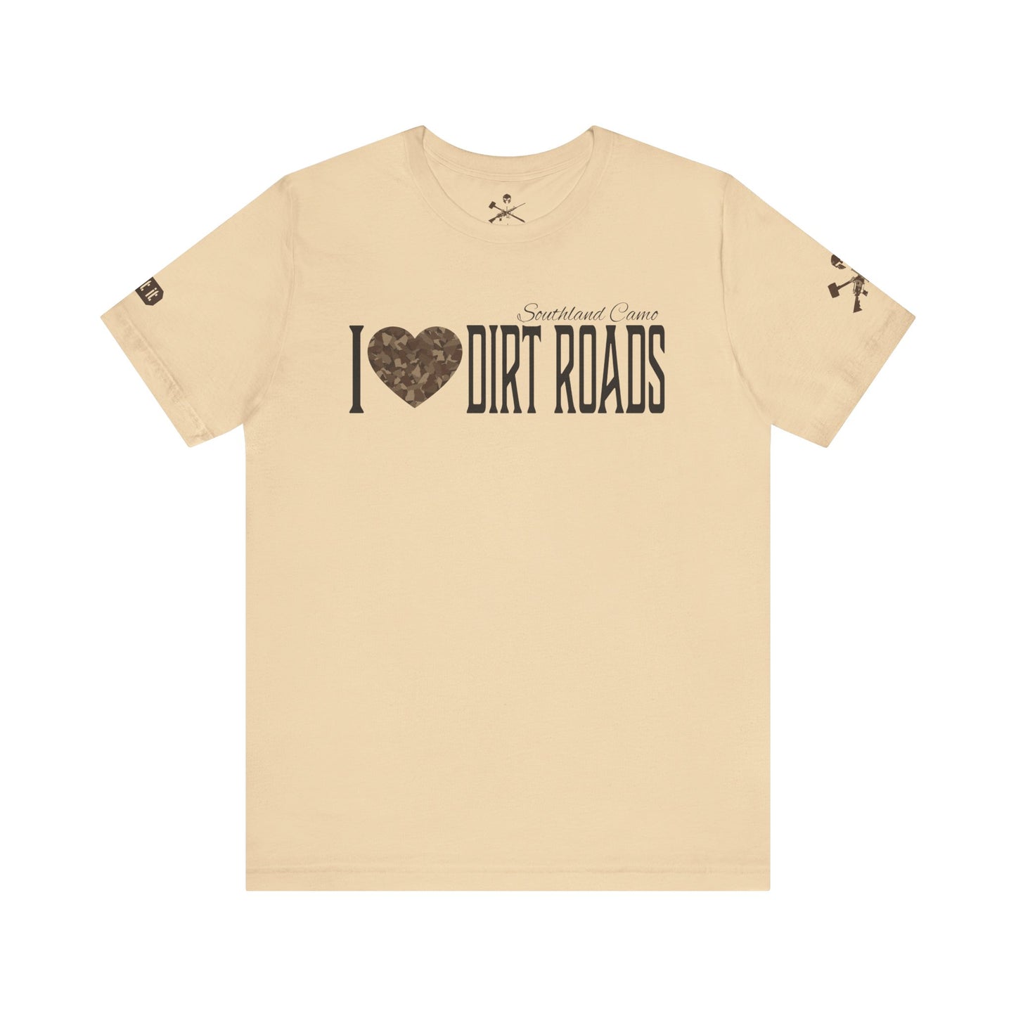 I heart dirt roads  Unisex Jersey T-Shirt