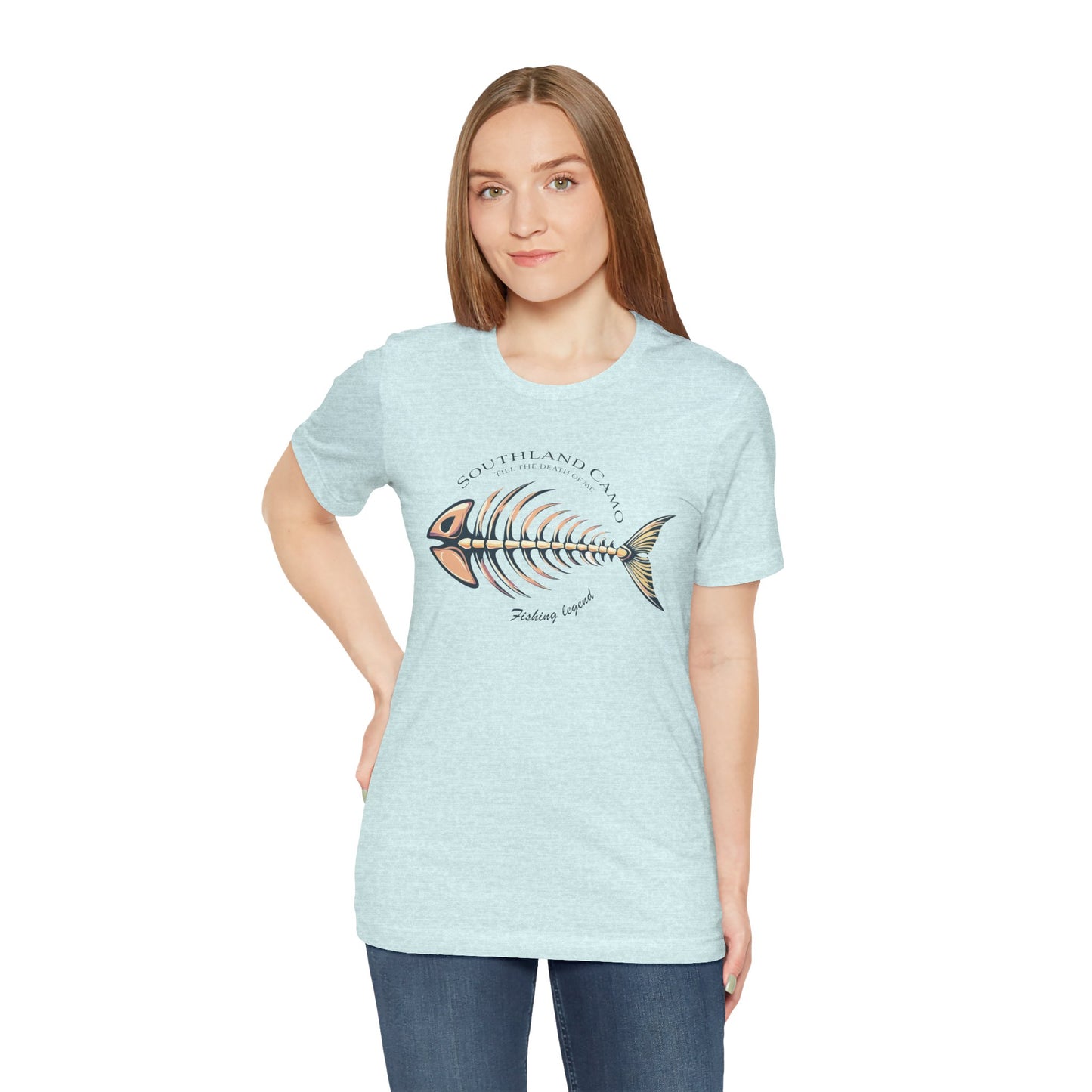 Bone Fish Shirt - Unisex Tee - Fishing Legend Design