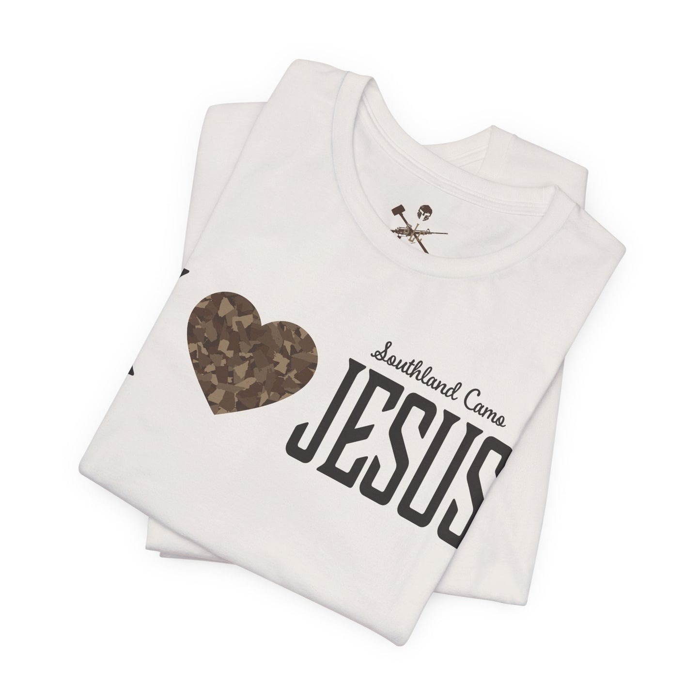 I heart Jesus  Unisex Jersey T-Shirt