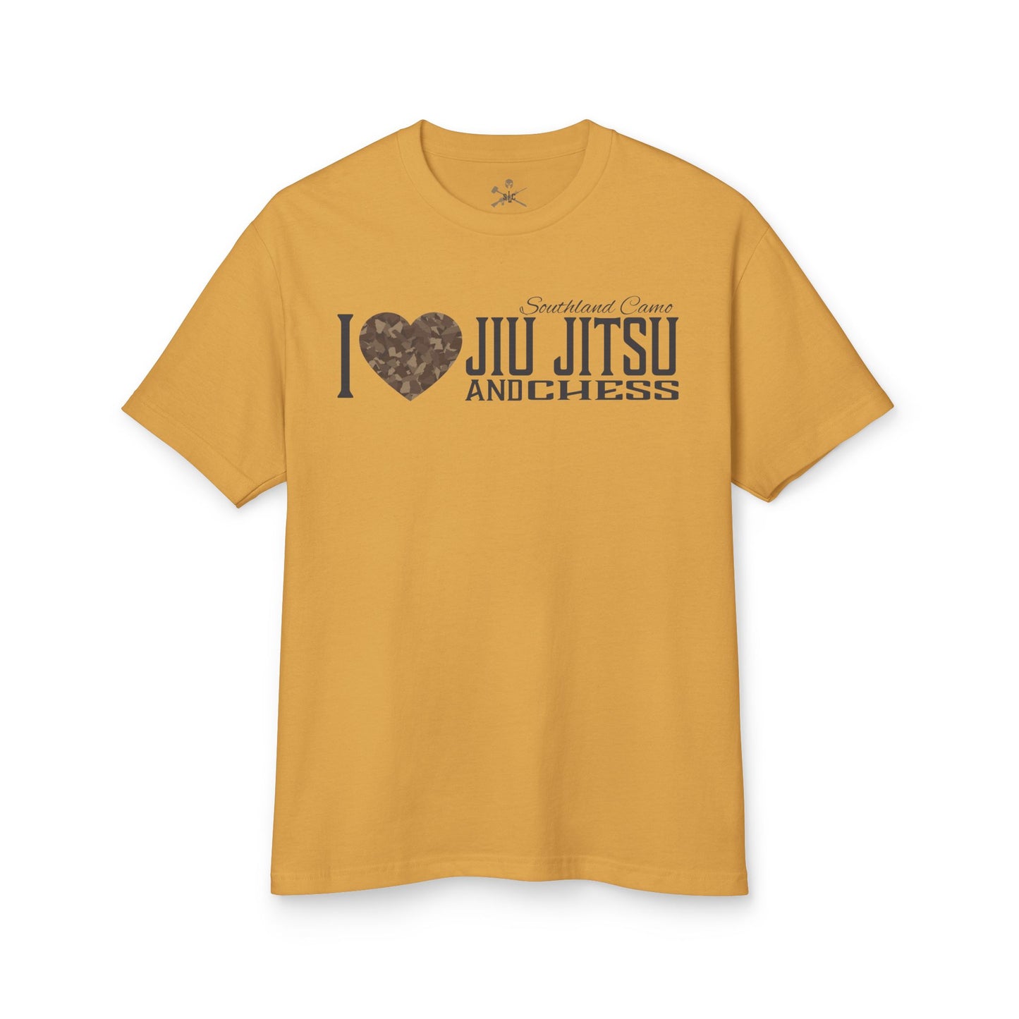 I heart Jiu jitsu and chess Tee - Unisex Cotton