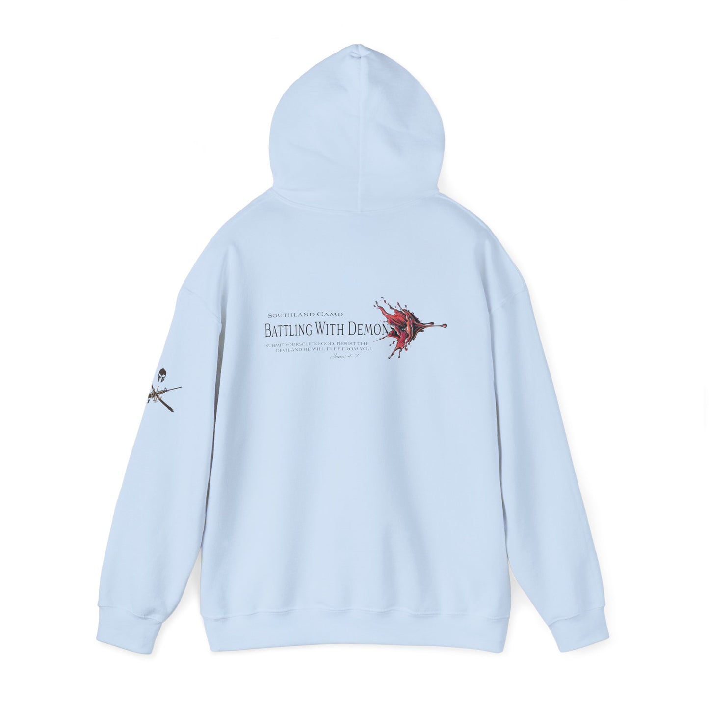 Battling Demons - Hooded Sweatshirt