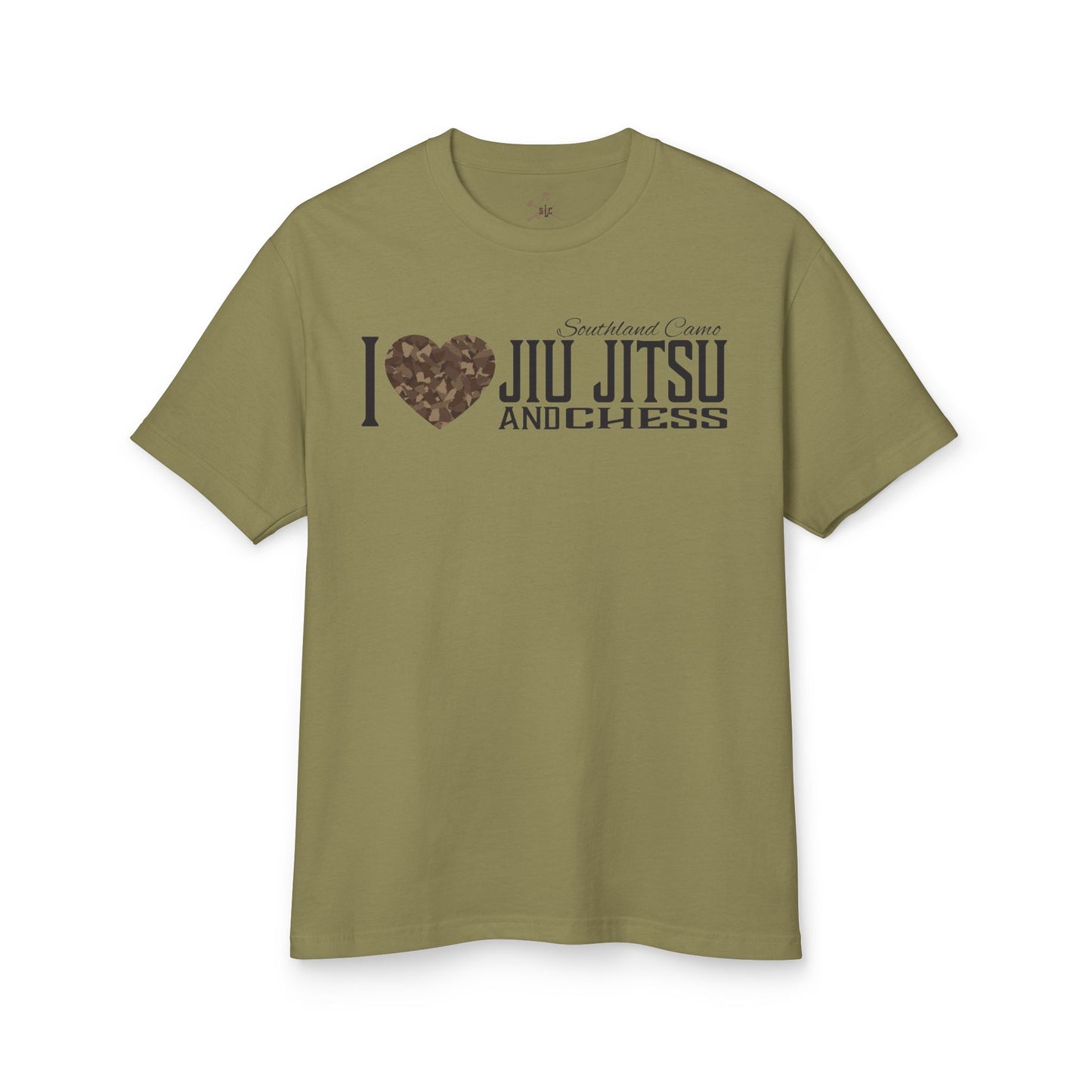 I heart Jiu jitsu and chess Tee - Unisex Cotton