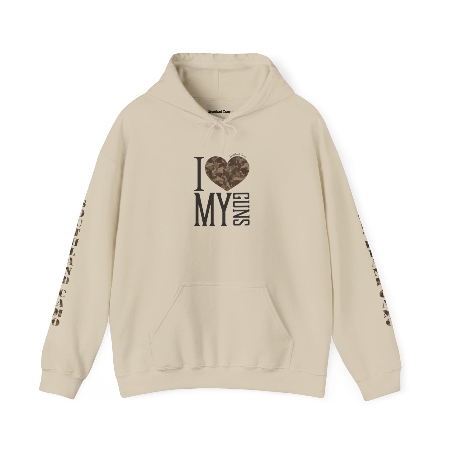 I Heart My Guns Hooded Sweatshirt