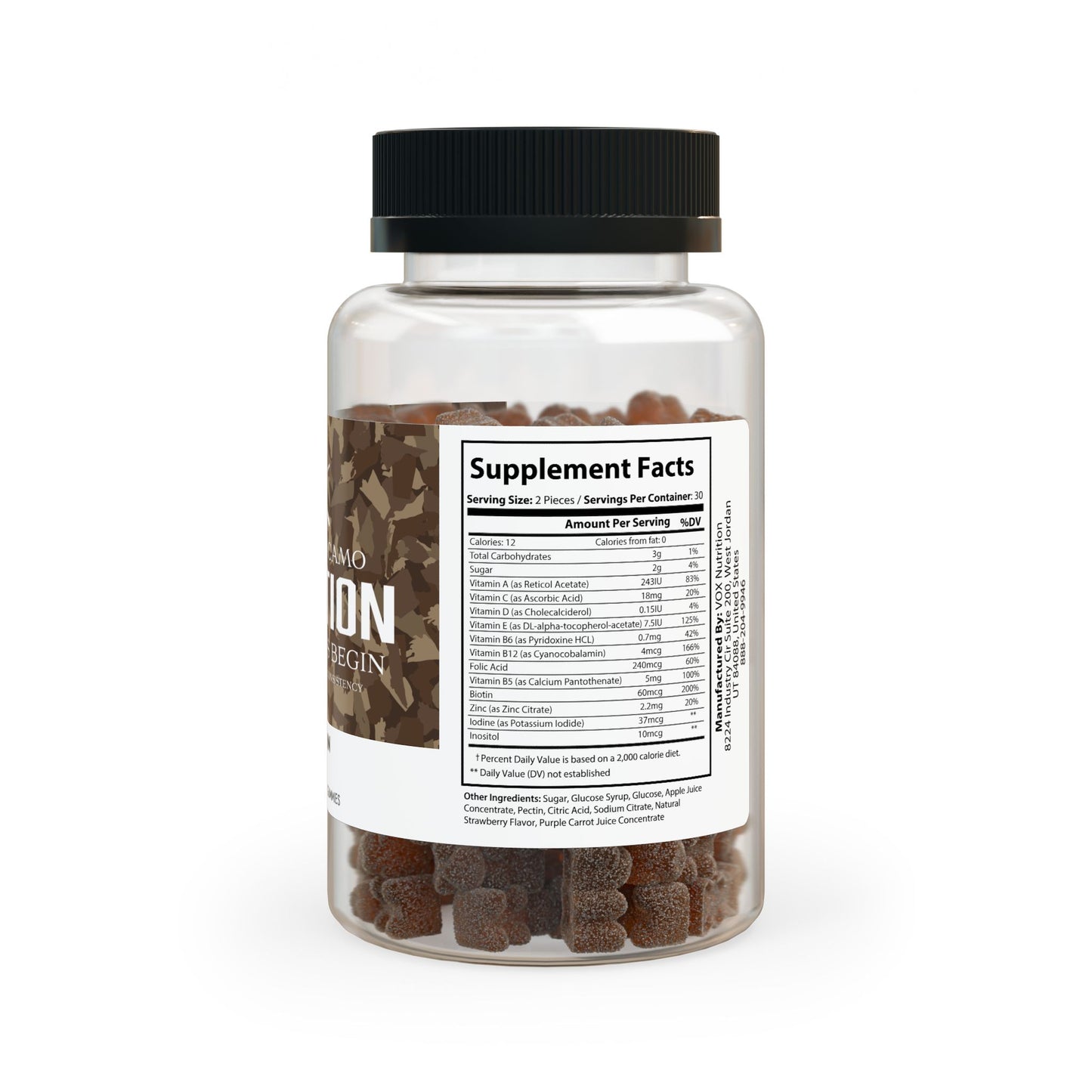 Multivitamin Gummies for Adults (60 Gummies)