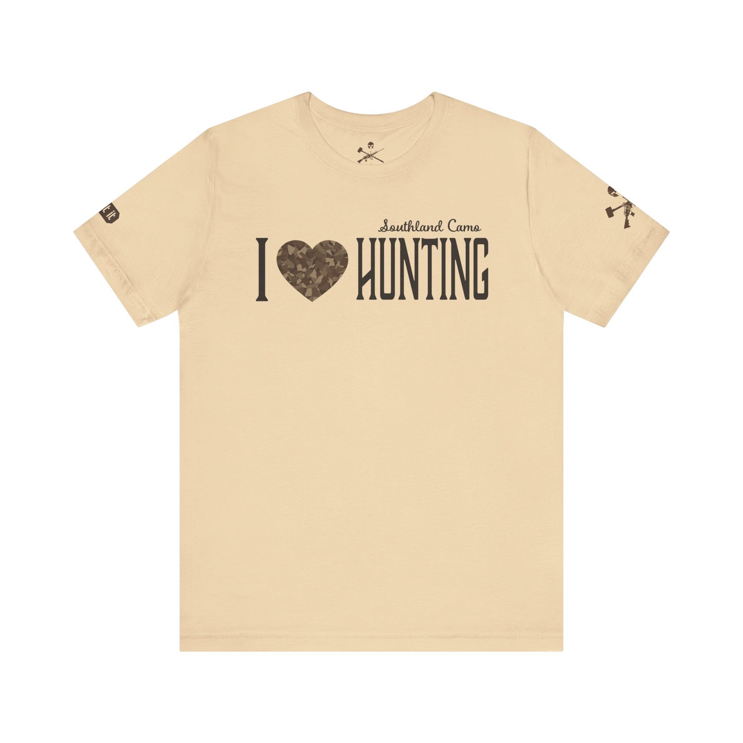 I heart hunting  Unisex Jersey T-Shirt
