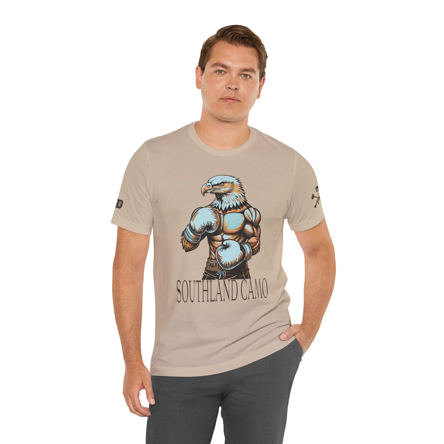 Fighting Eagle Unisex Jersey T-Shirt