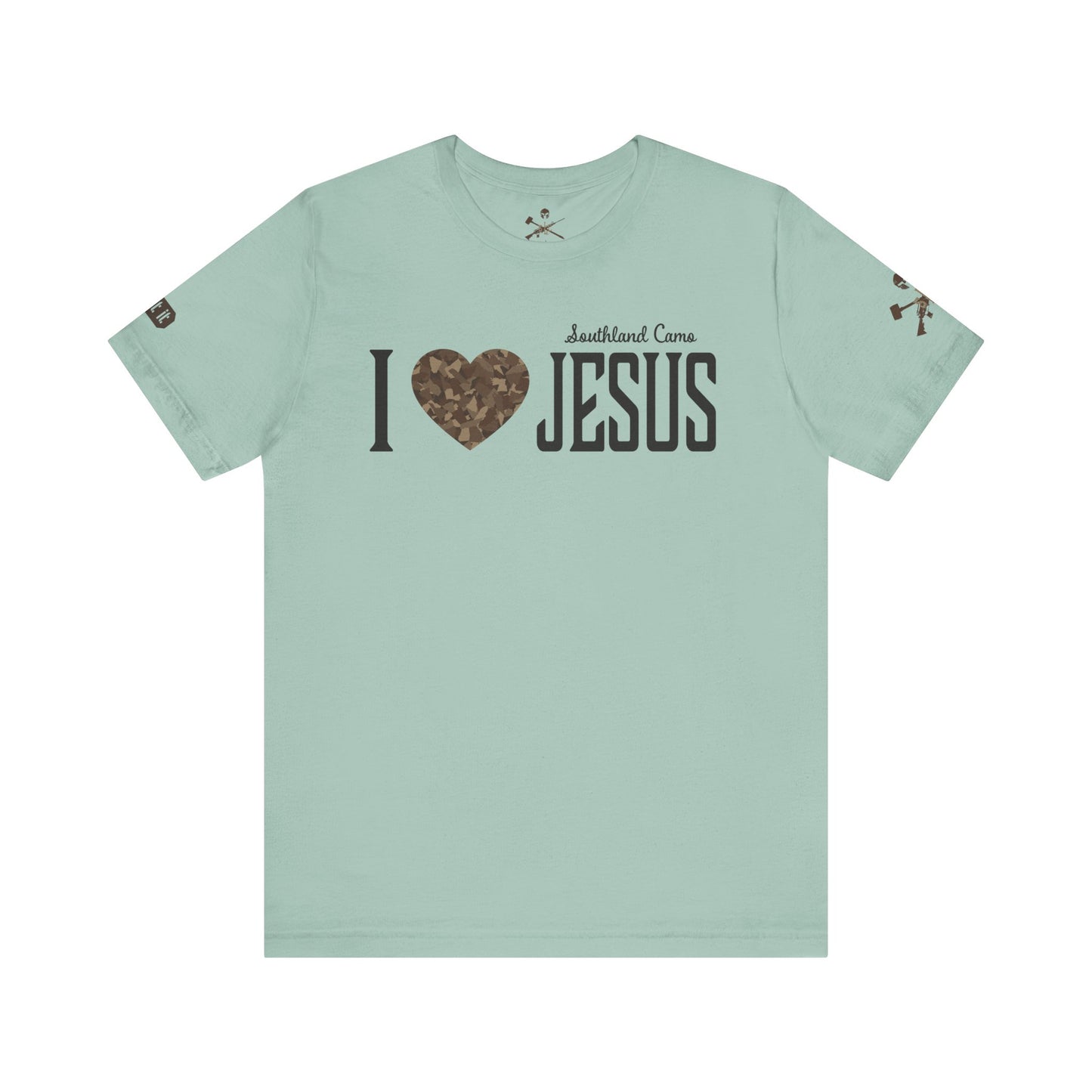 I heart Jesus  Unisex Jersey T-Shirt