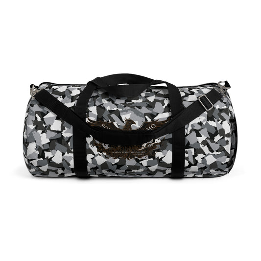 Grey Duffel Bag
