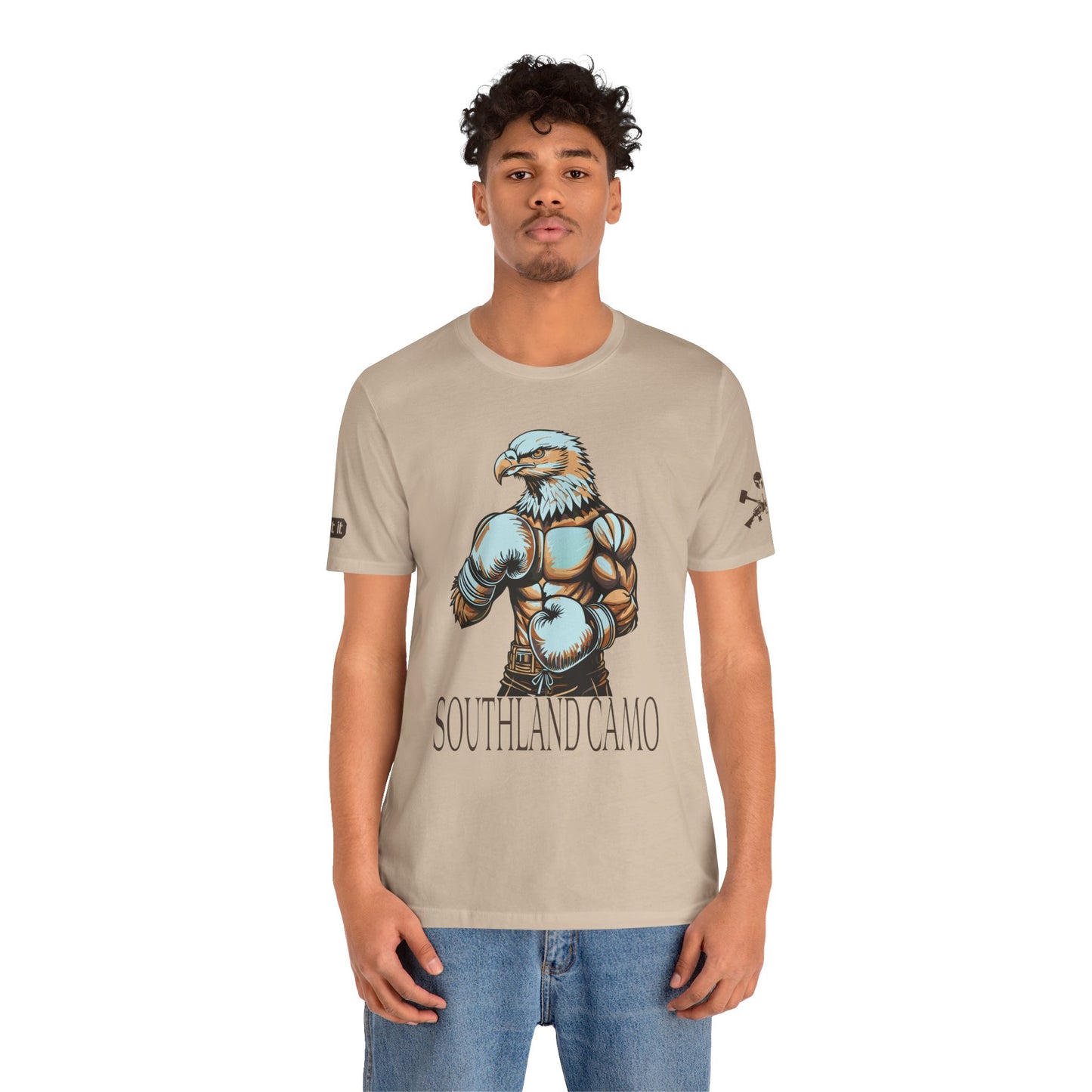 Fighting Eagle Unisex Jersey T-Shirt
