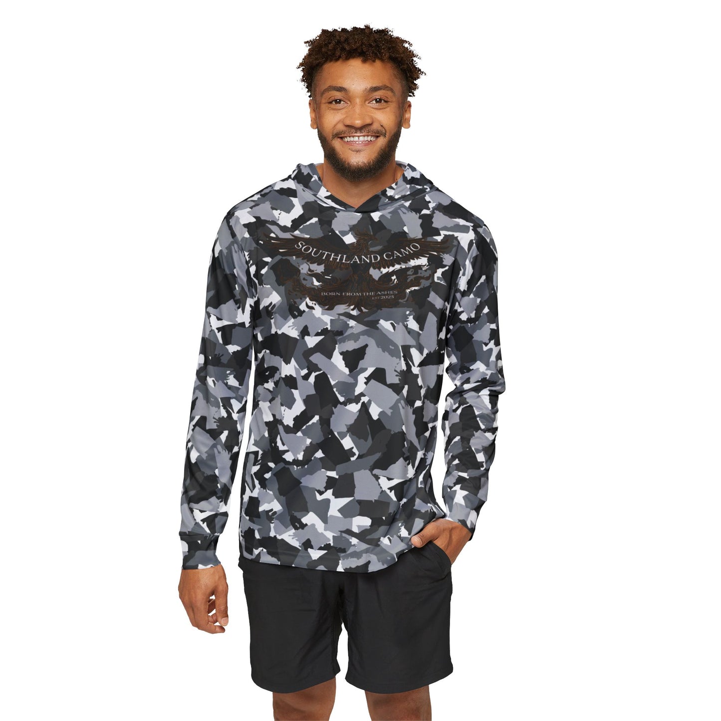 GREY Southland Camo - Warmup Hoodie