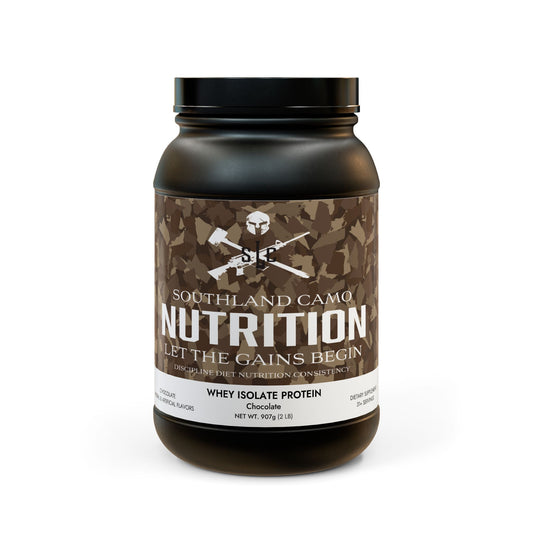 Whey Isolate Protein Supplement (907g, 2lb)