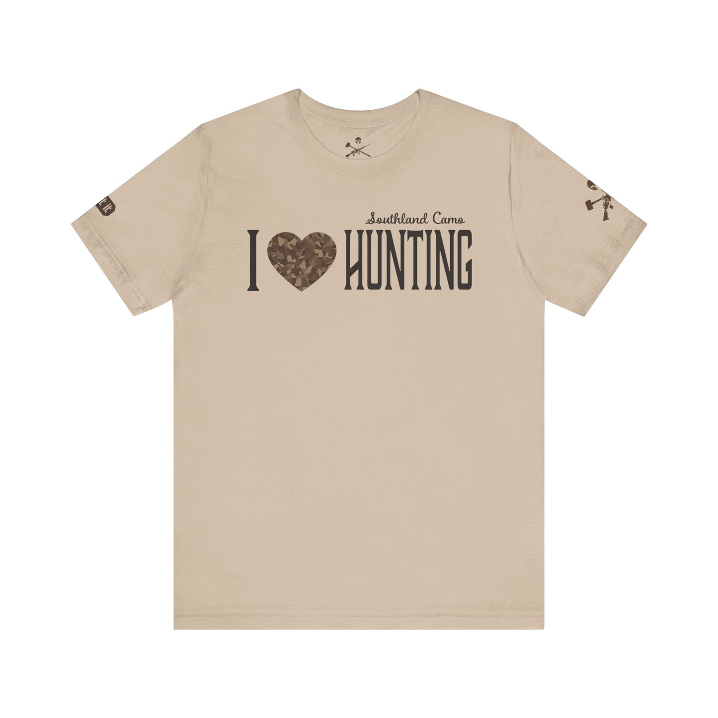 I heart hunting  Unisex Jersey T-Shirt