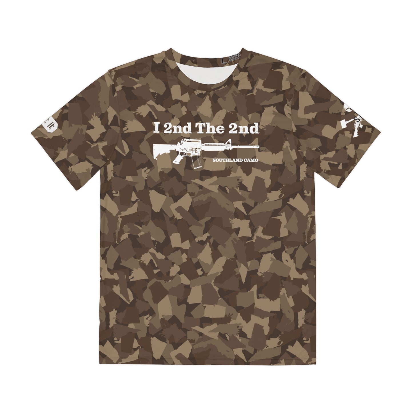 2ND brown Polyester Tee