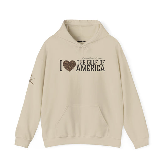 I heart the gulf - Hooded Sweatshirt