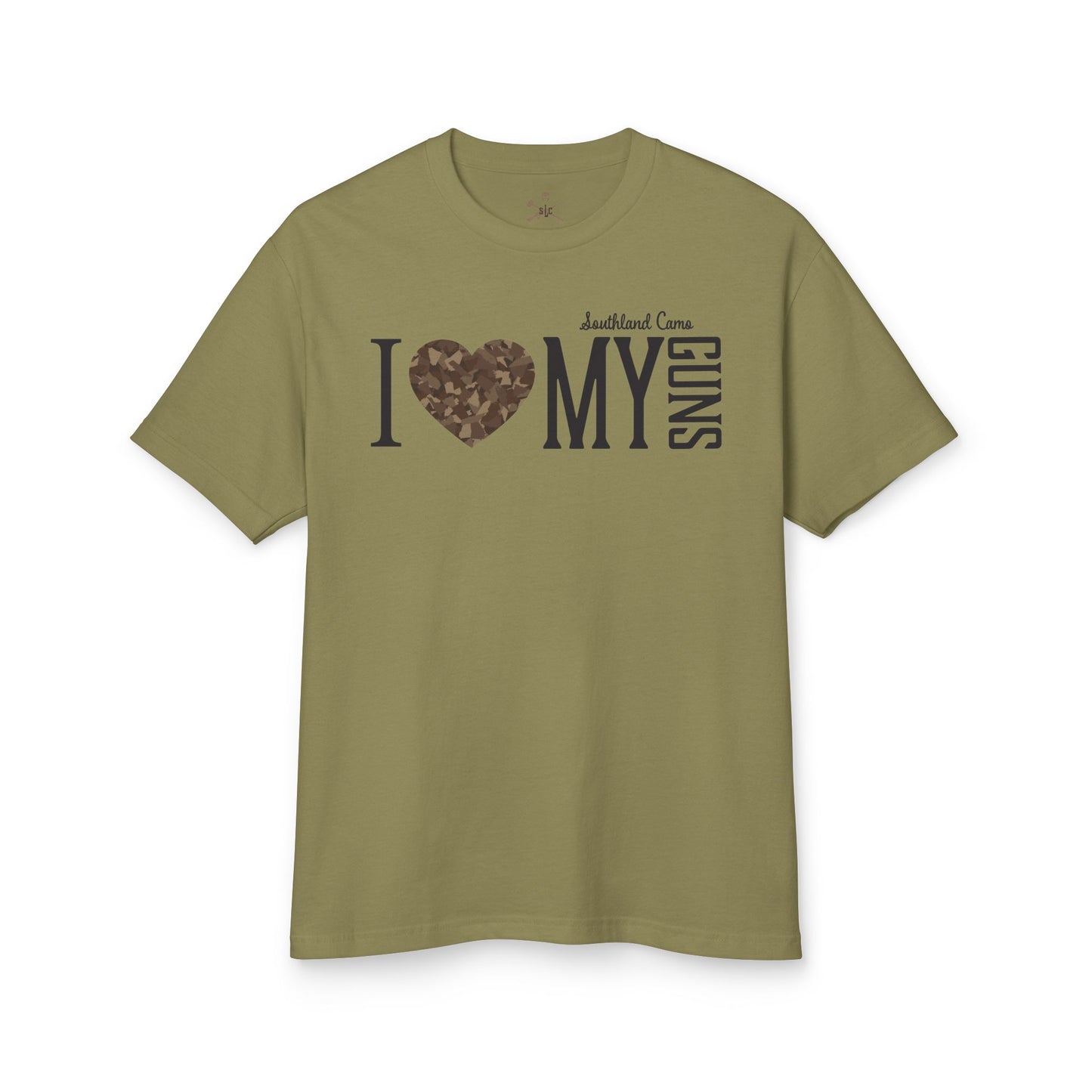 Cotton Tee - I heart my guns