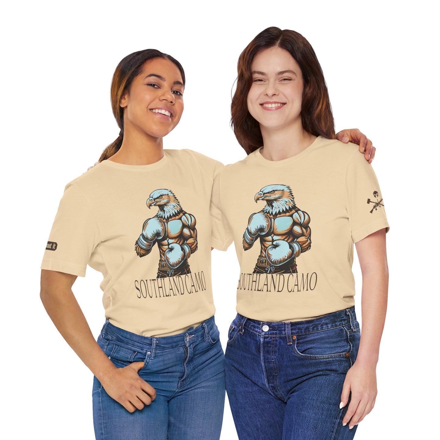 Fighting Eagle Unisex Jersey T-Shirt