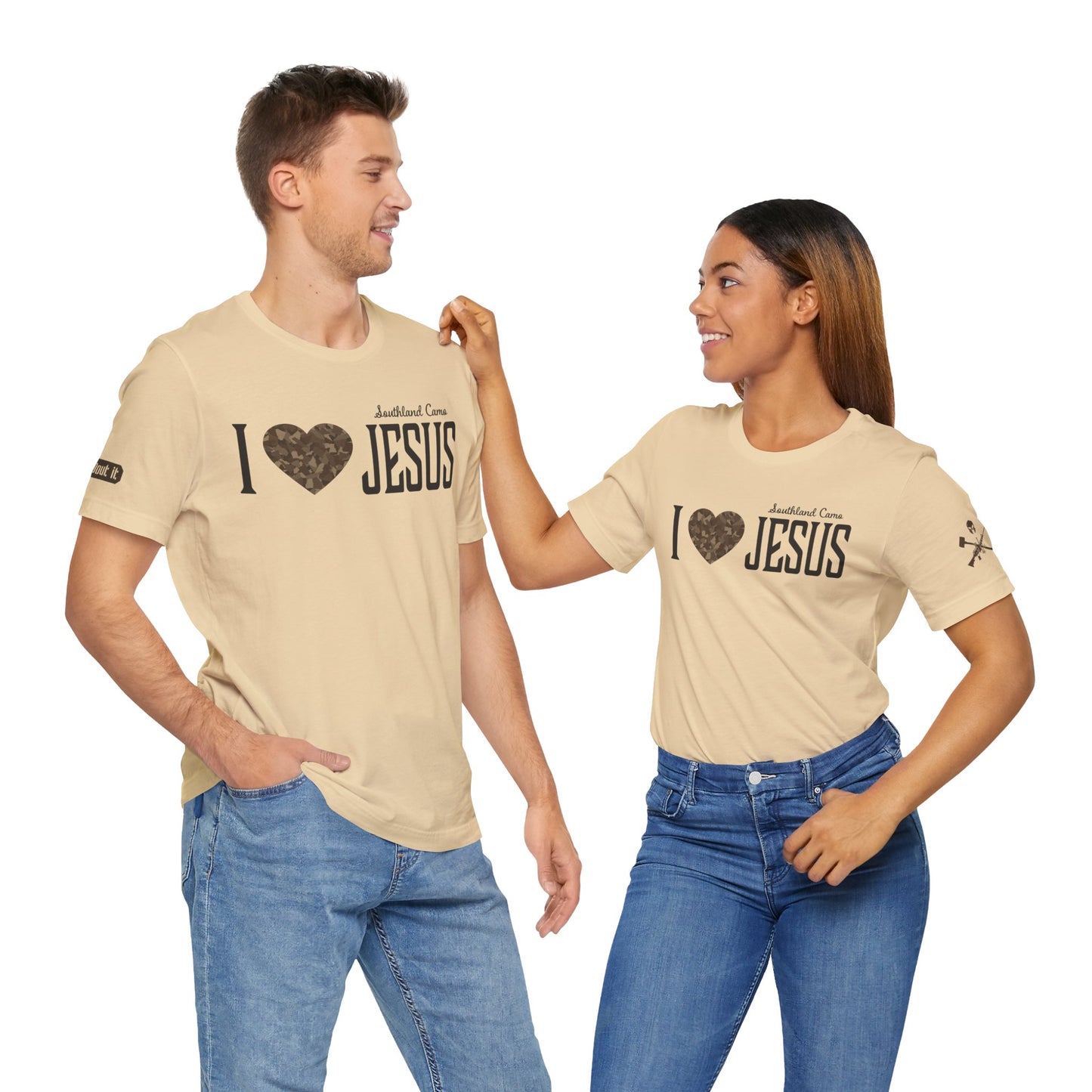 I heart Jesus  Unisex Jersey T-Shirt