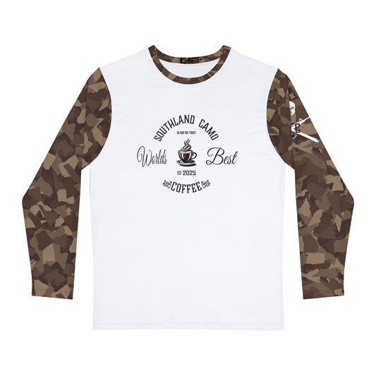 WORLDS BEST COFFEE Men's Long Sleeve Shirt