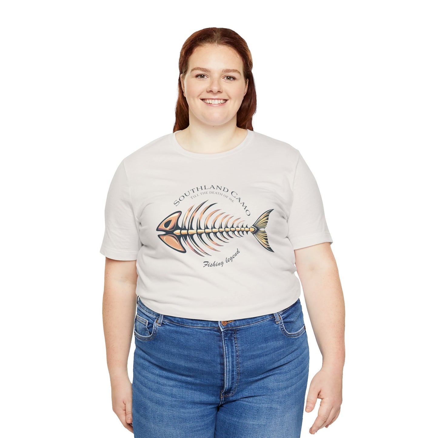 Bone Fish Shirt - Unisex Tee - Fishing Legend Design