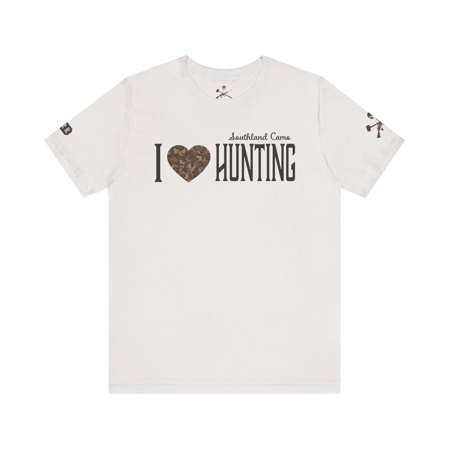 I heart hunting  Unisex Jersey T-Shirt