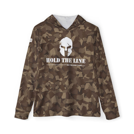 HOLD THE LINE Brown Southland Camo - Warmup Hoodie