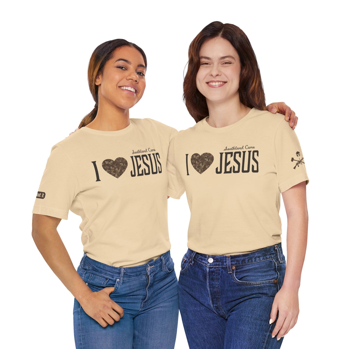 I heart Jesus  Unisex Jersey T-Shirt