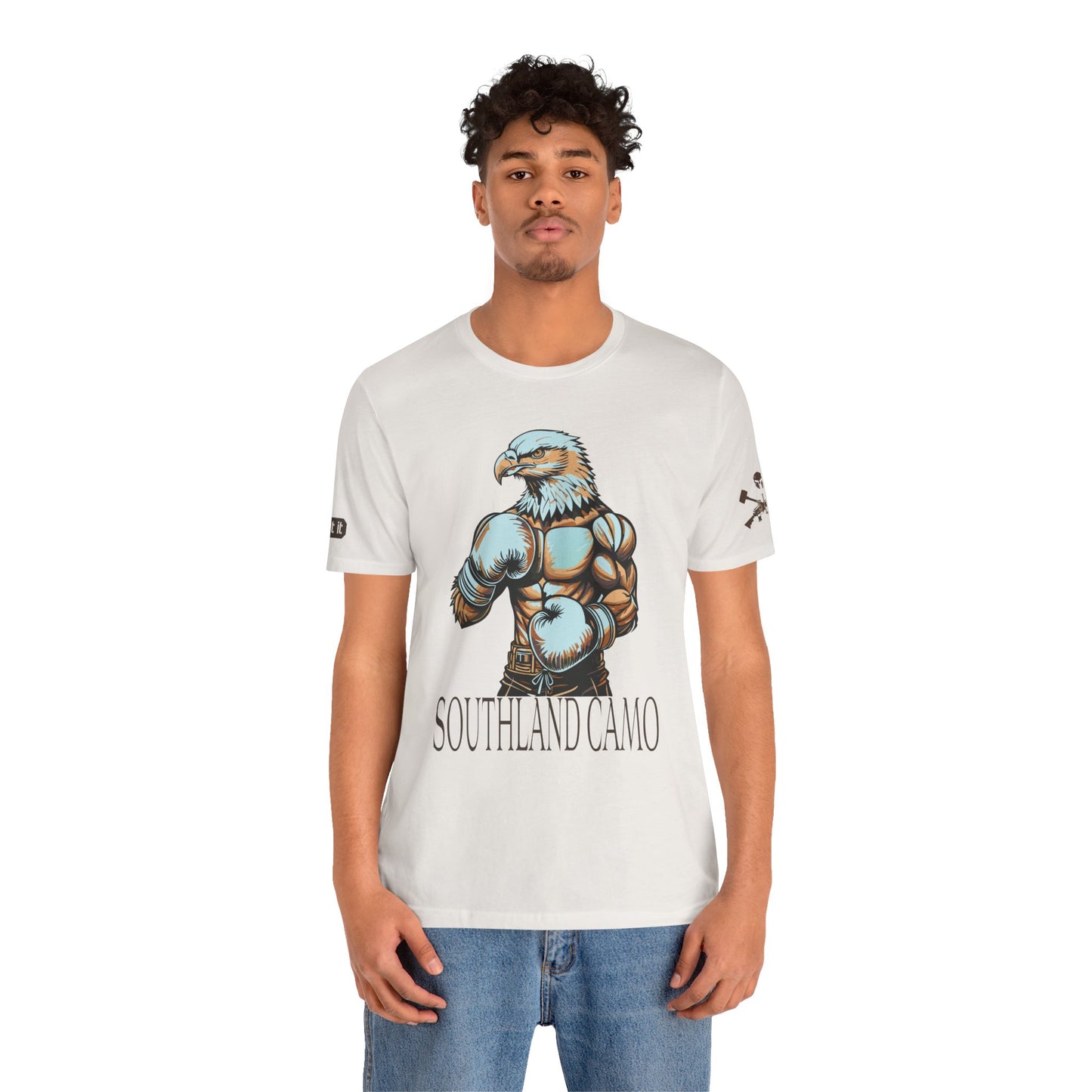 Fighting Eagle Unisex Jersey T-Shirt