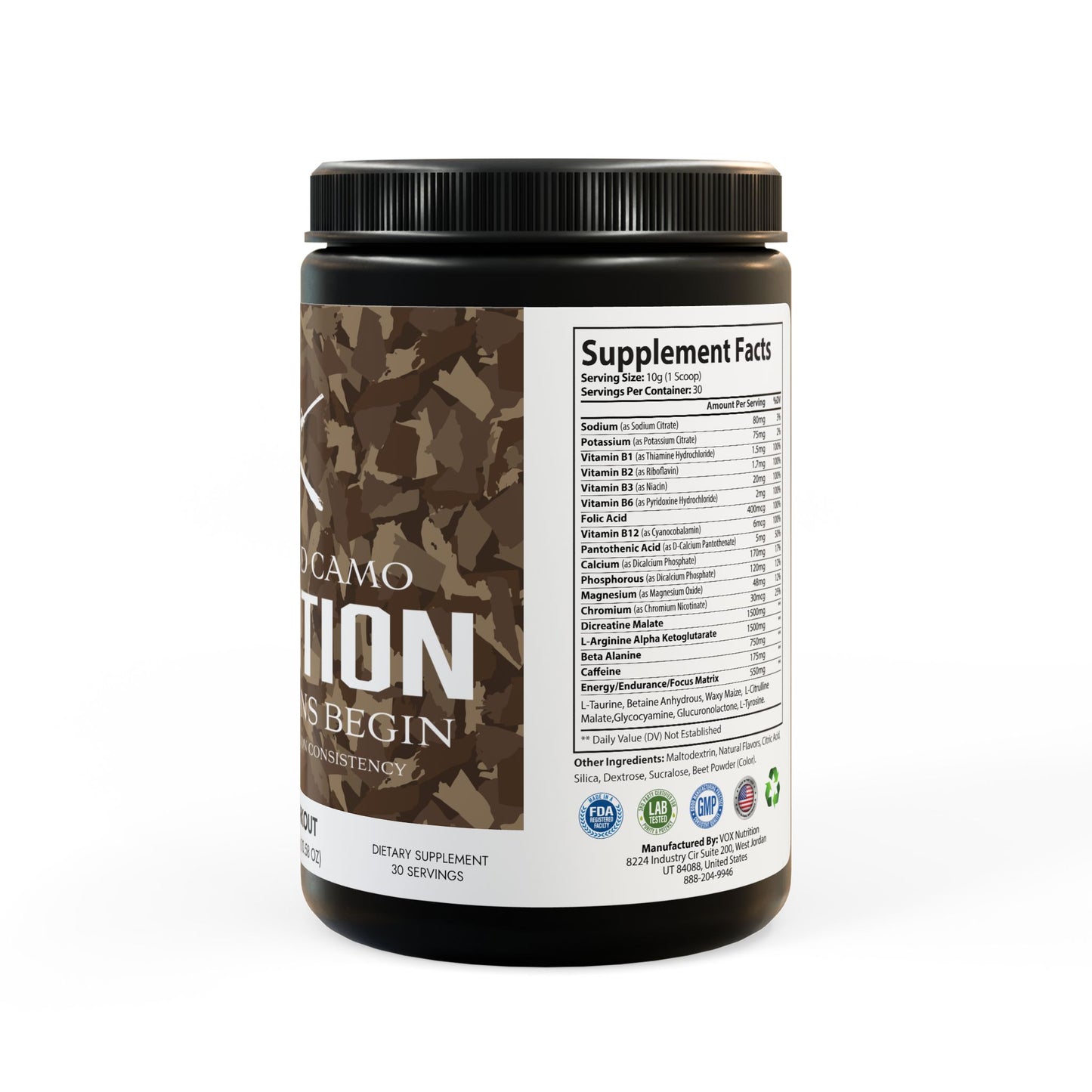 Pre-Workout Supplement, Watermelon (300g, 10.58oz)