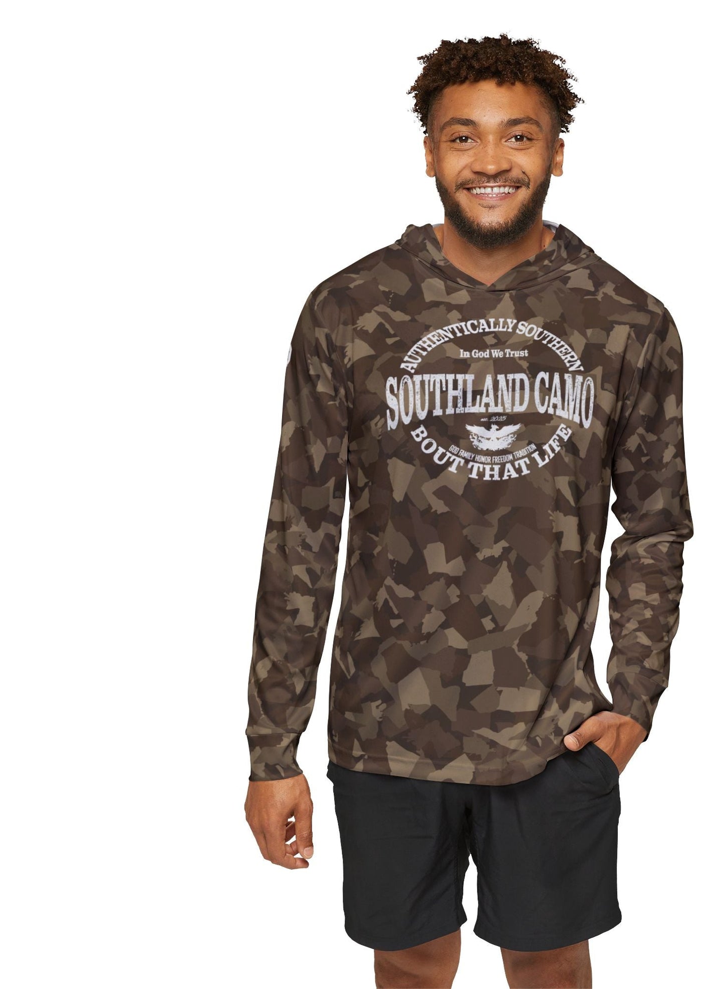 Brown Southland Camo - Warmup Hoodie