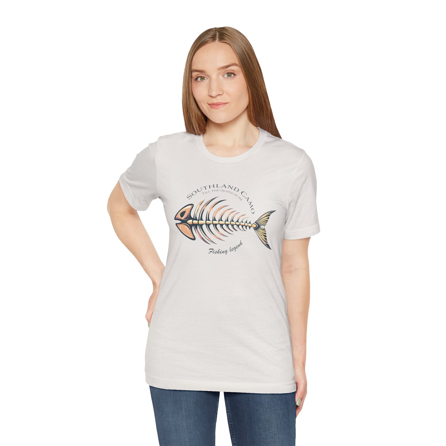 Bone Fish Shirt - Unisex Tee - Fishing Legend Design