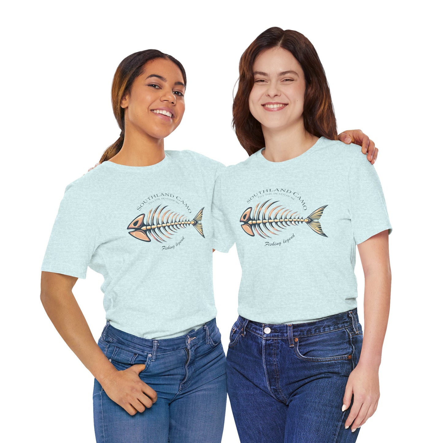 Bone Fish Shirt - Unisex Tee - Fishing Legend Design
