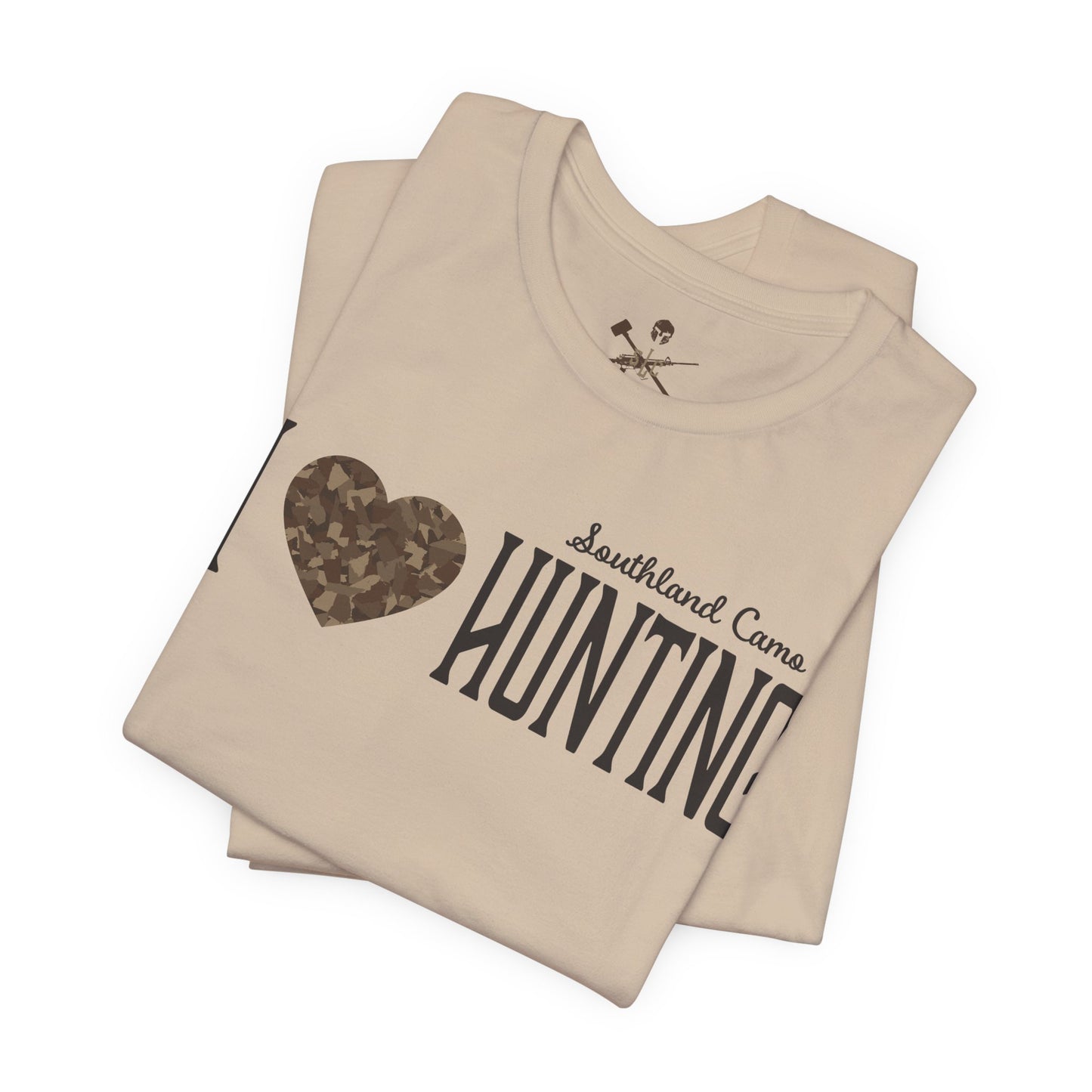 I heart hunting  Unisex Jersey T-Shirt