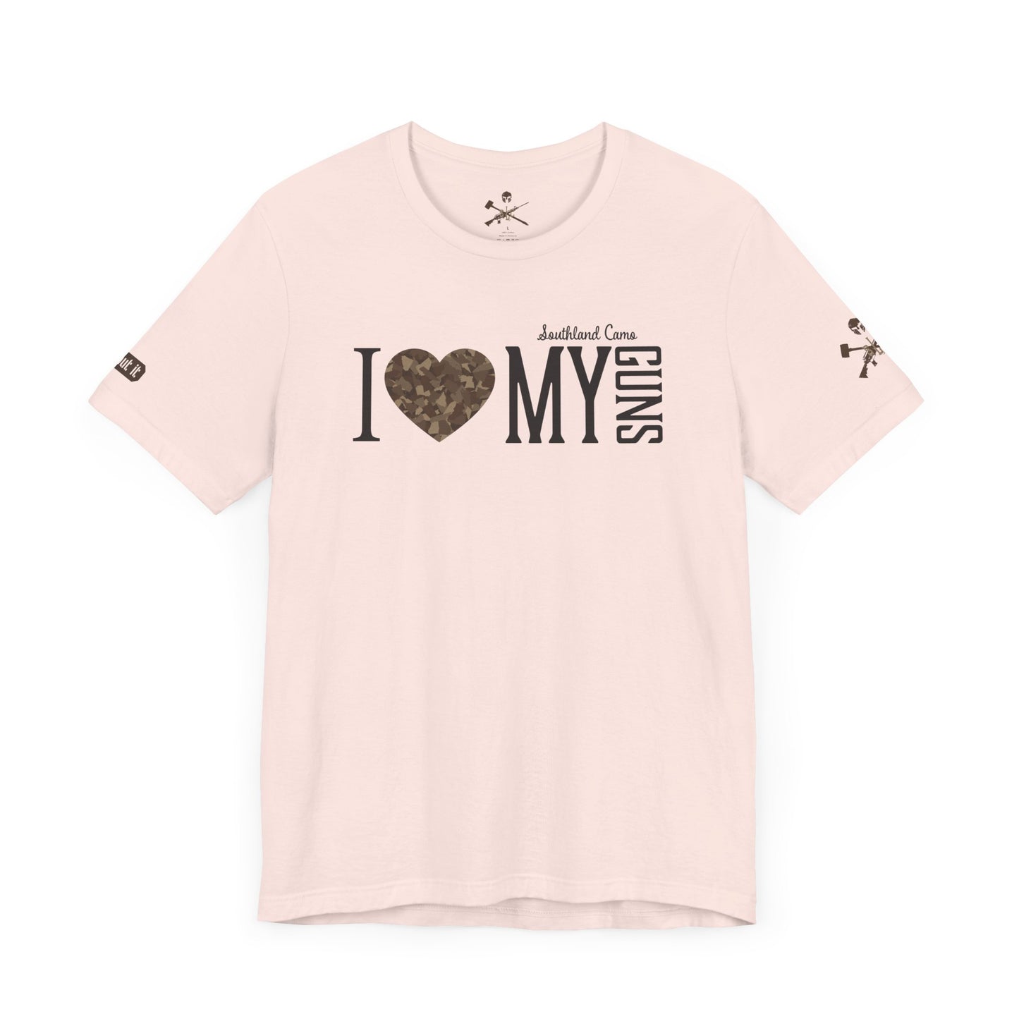 I heart my Guns  Unisex Jersey T-Shirt