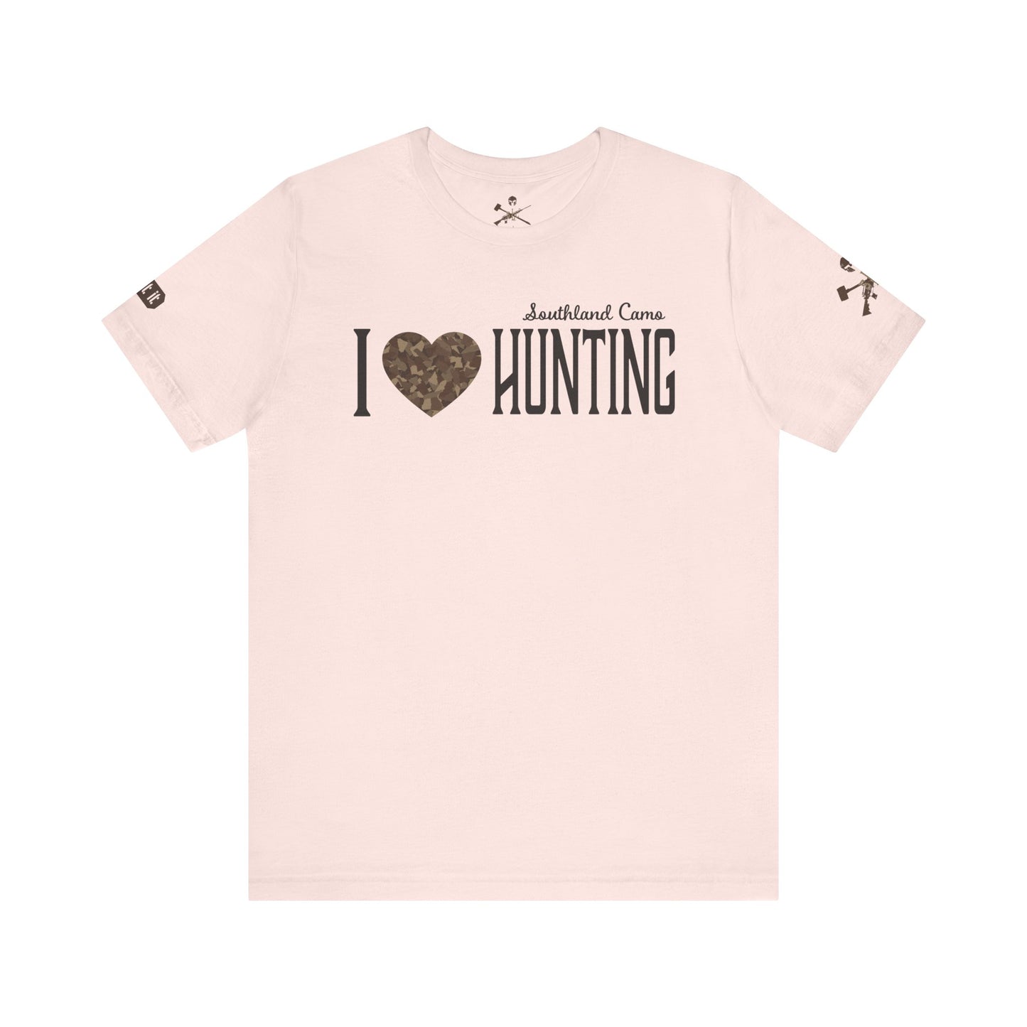 I heart hunting  Unisex Jersey T-Shirt