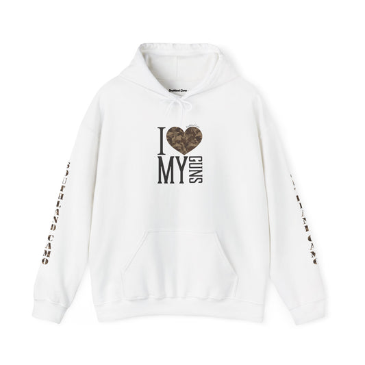 I Heart My Guns Hooded Sweatshirt